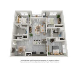 3 Bedroom floor plan